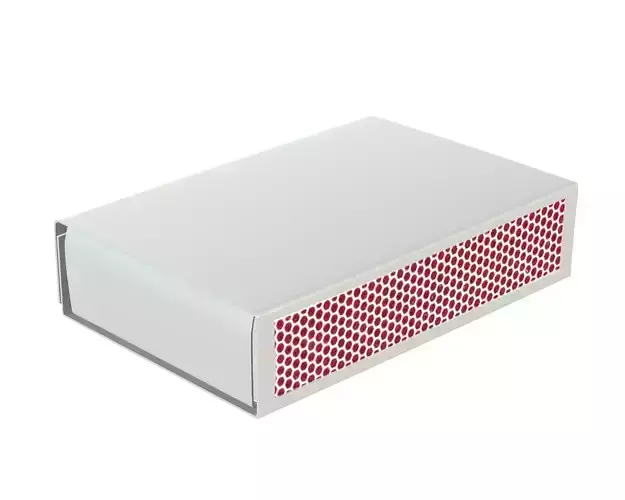 Matches Closed 3D model