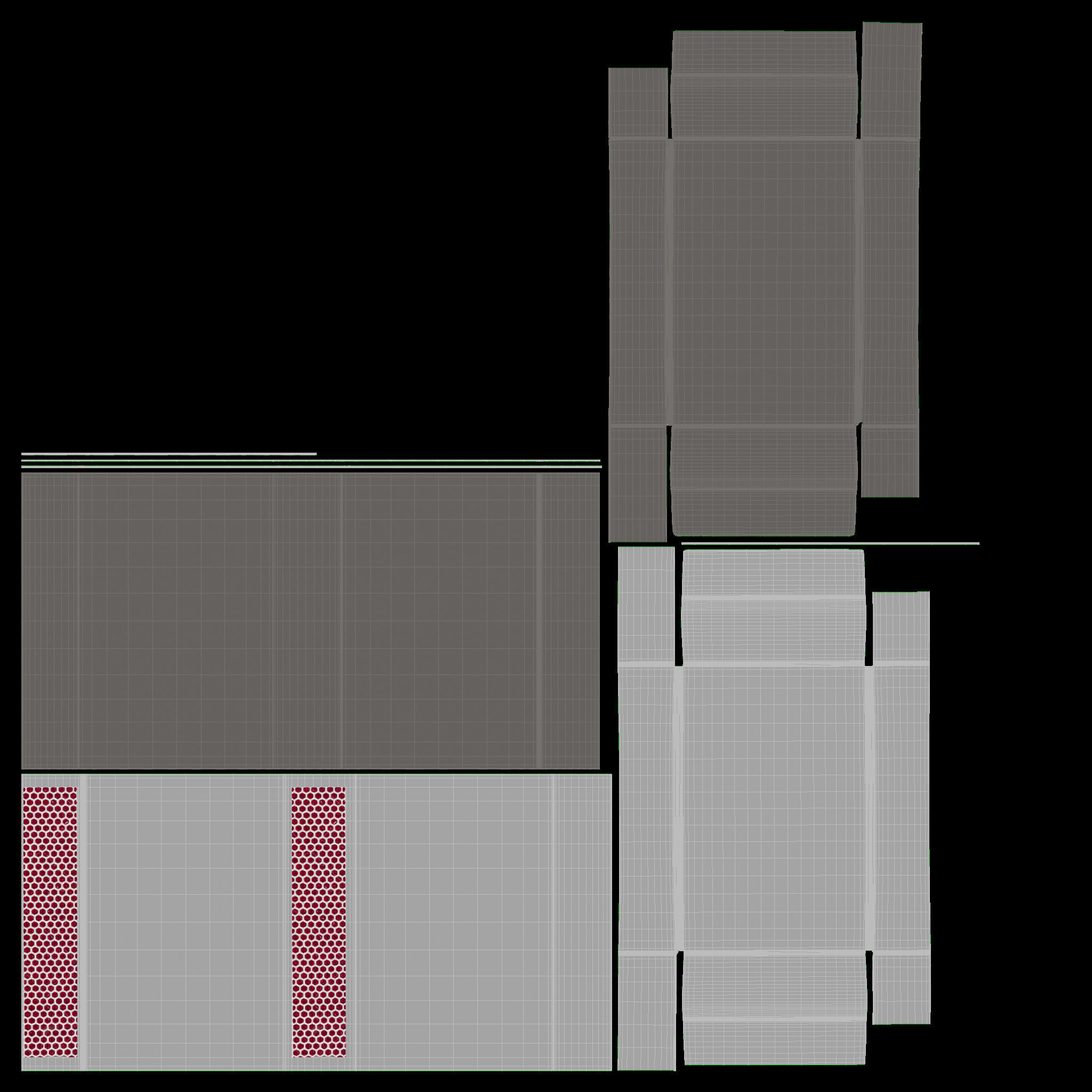 Matches Closed 3D model_7