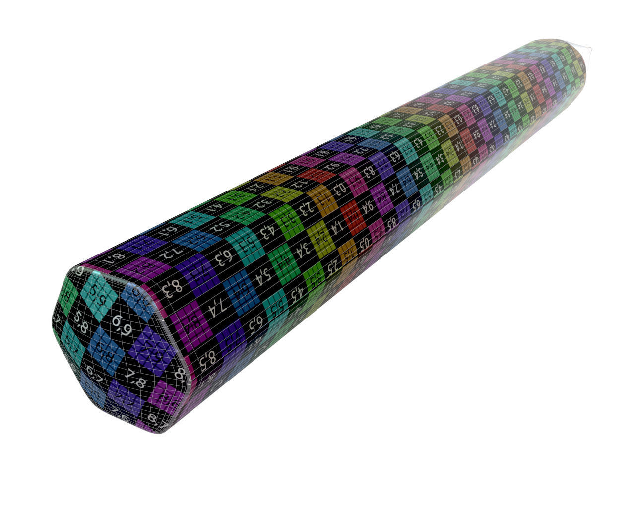 Pencil 02 3D model_7