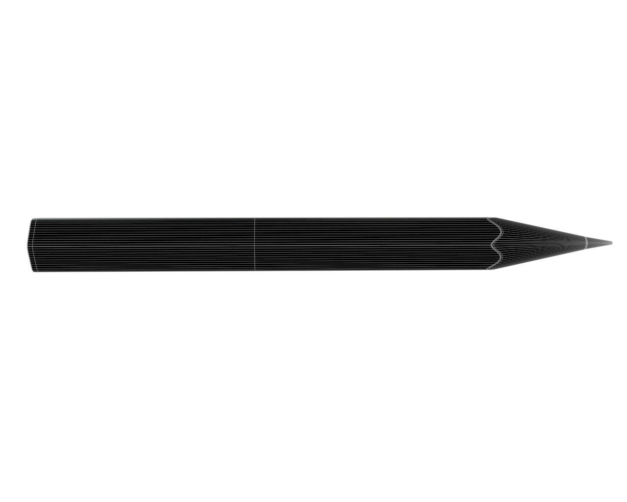 Pencil 02 3D model_5