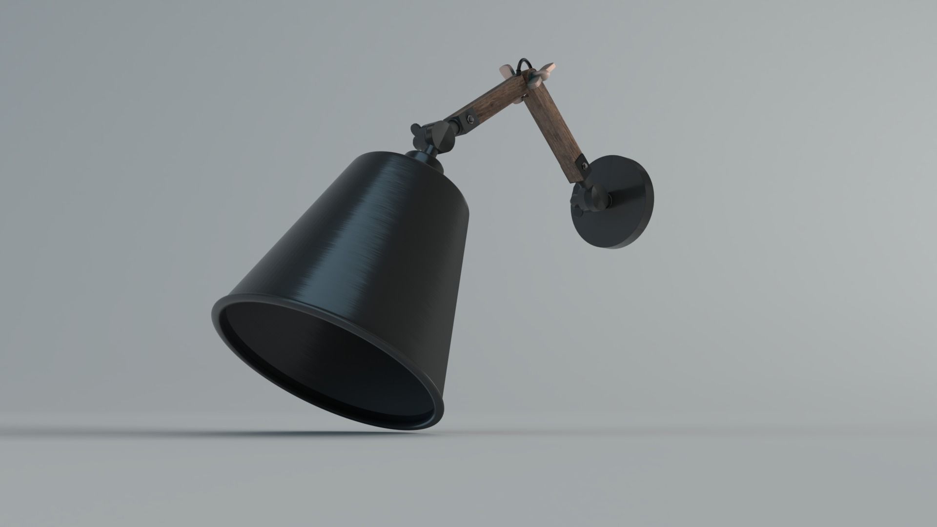 Lighting Wall Maisonsdu Monde Edison Low-poly 3D model_2