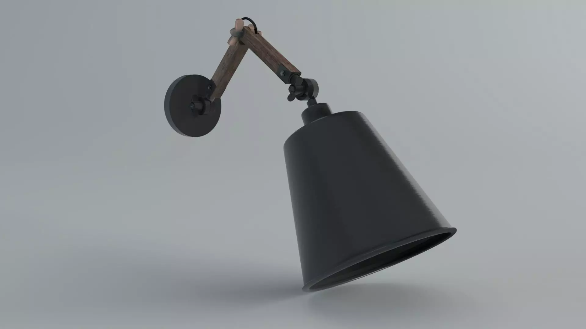 Lighting Wall Maisonsdu Monde Edison Low-poly 3D model_0