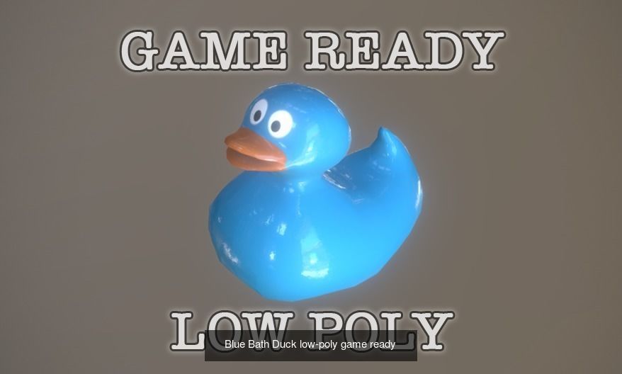 Game Ready Animal Toys 3D Model Collection_5