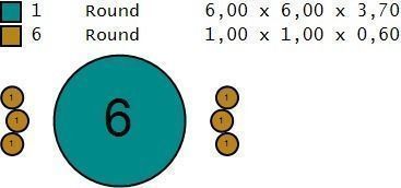 Round Center Stone Ring   Ring R 0004 3D print model_4