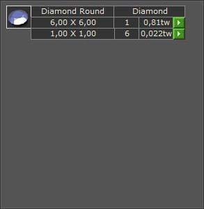 Round Center Stone Ring   Ring R 0004 3D print model_5