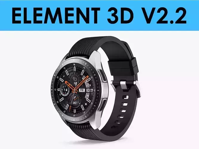 E3D - Samsung Galaxy Watch 42mm Midnight Black