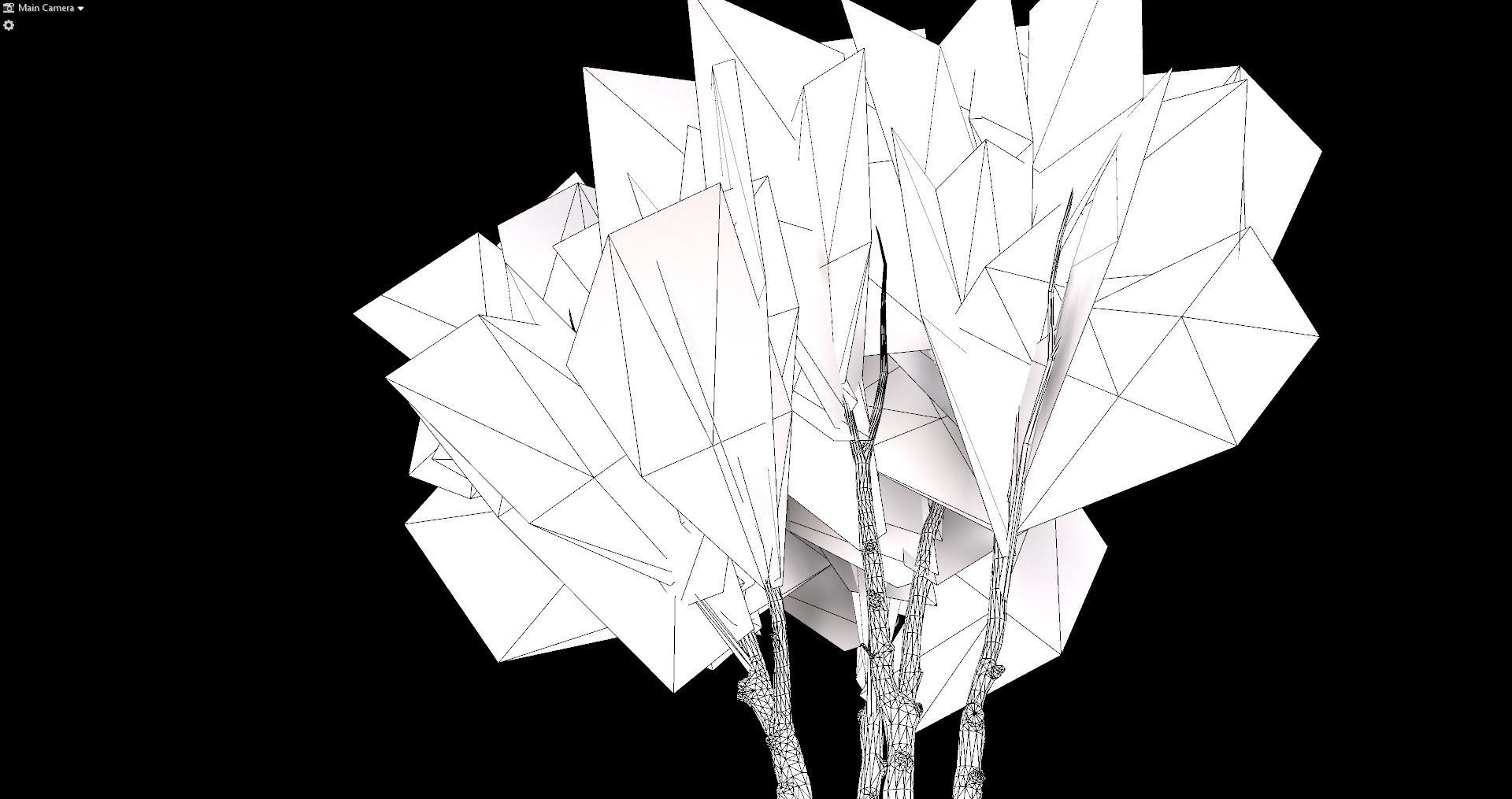 Autumn Dry Tree Scan Full-Size Low-poly 3D model_14