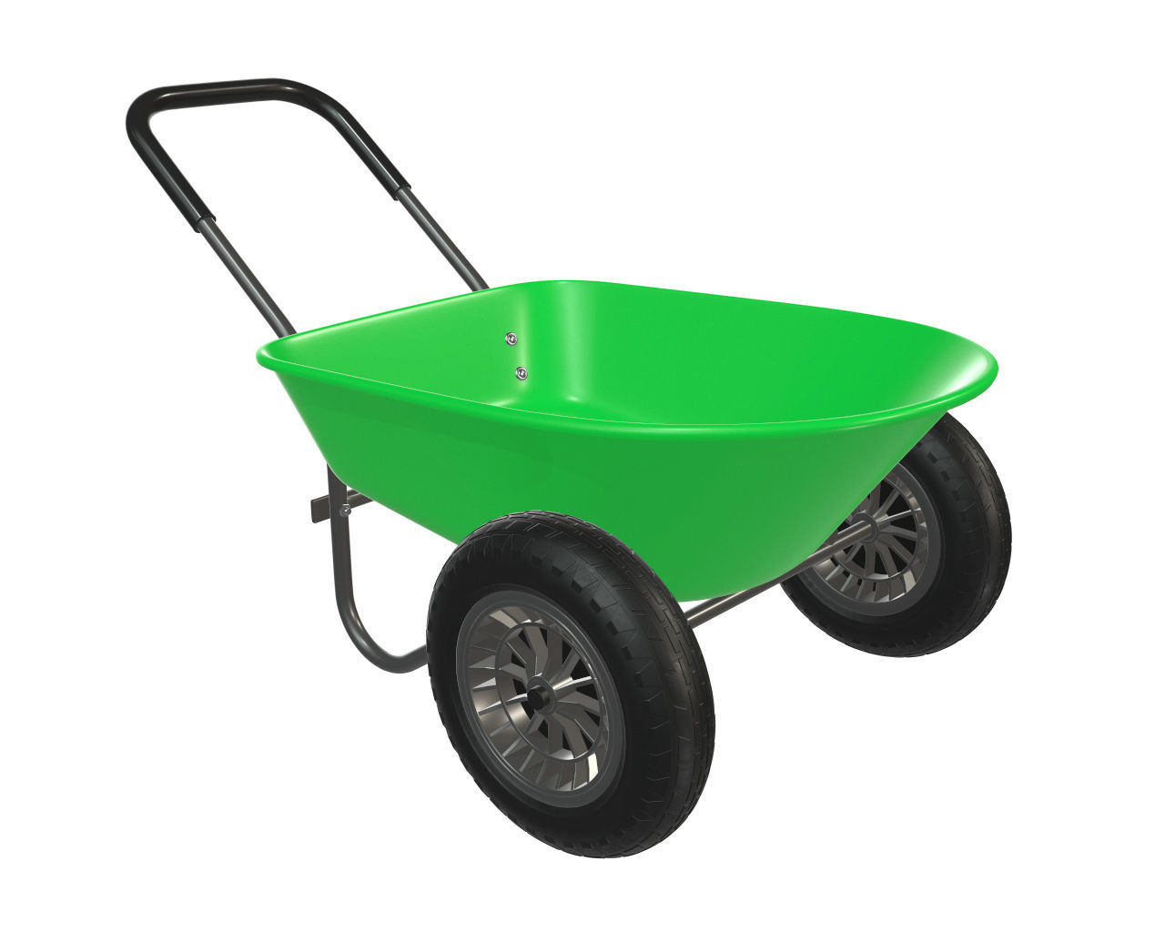Wheelbarrow 01 3D model_7