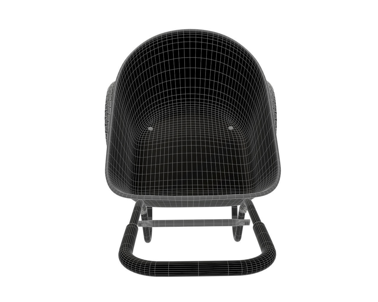 Wheelbarrow 01 3D model_4