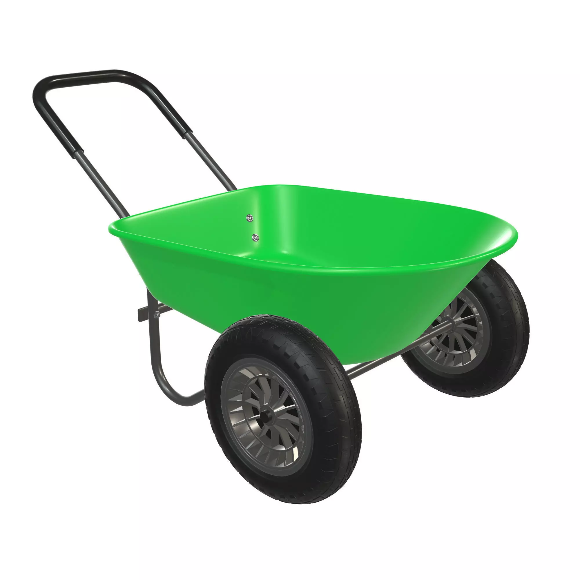 Wheelbarrow 01 3D model_0