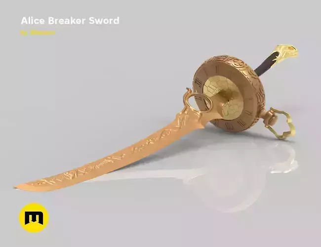 SINoALICE Alice Breaker Sword 3D print model