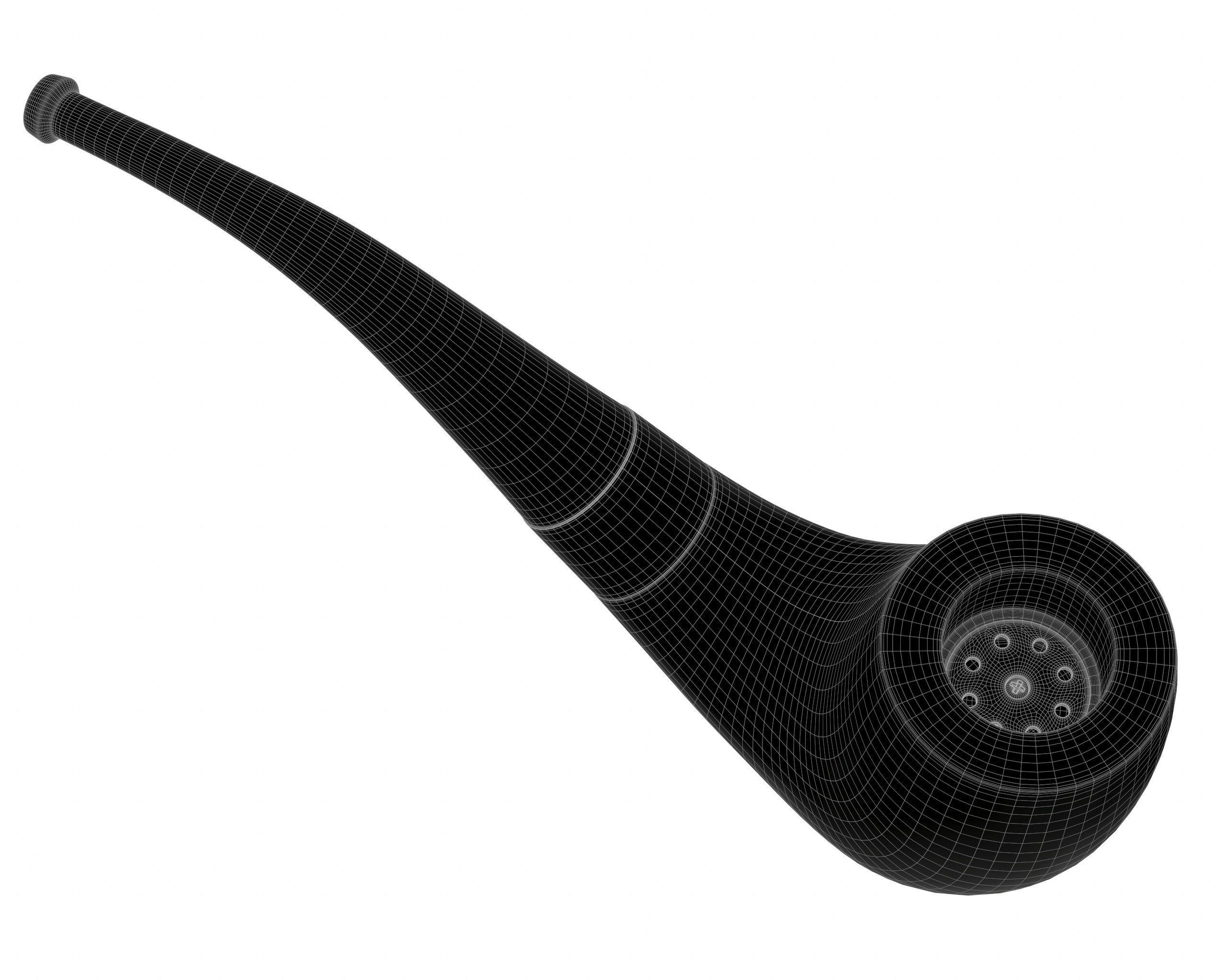 Wood Pipe 3D model_4