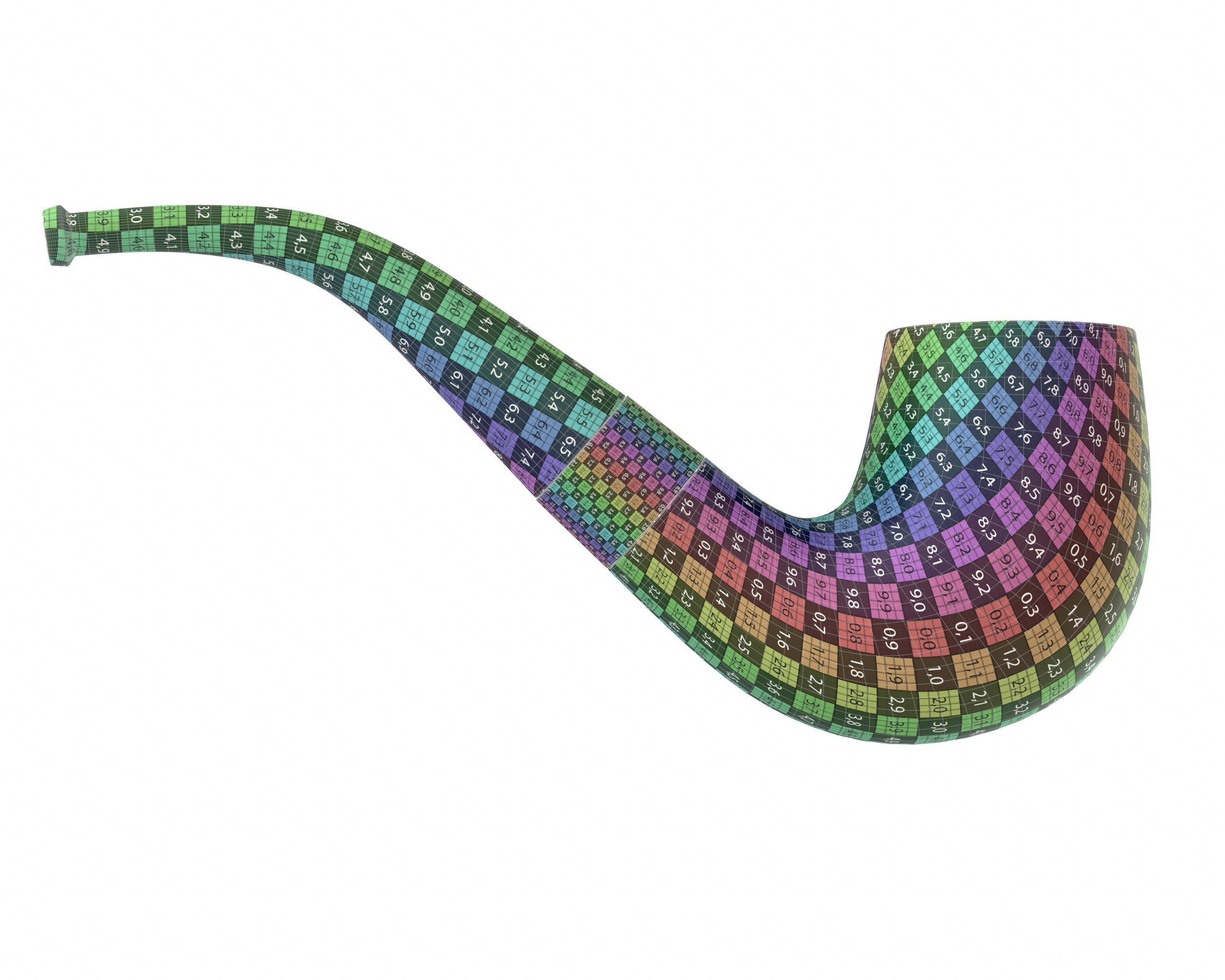 Wood Pipe 3D model_5