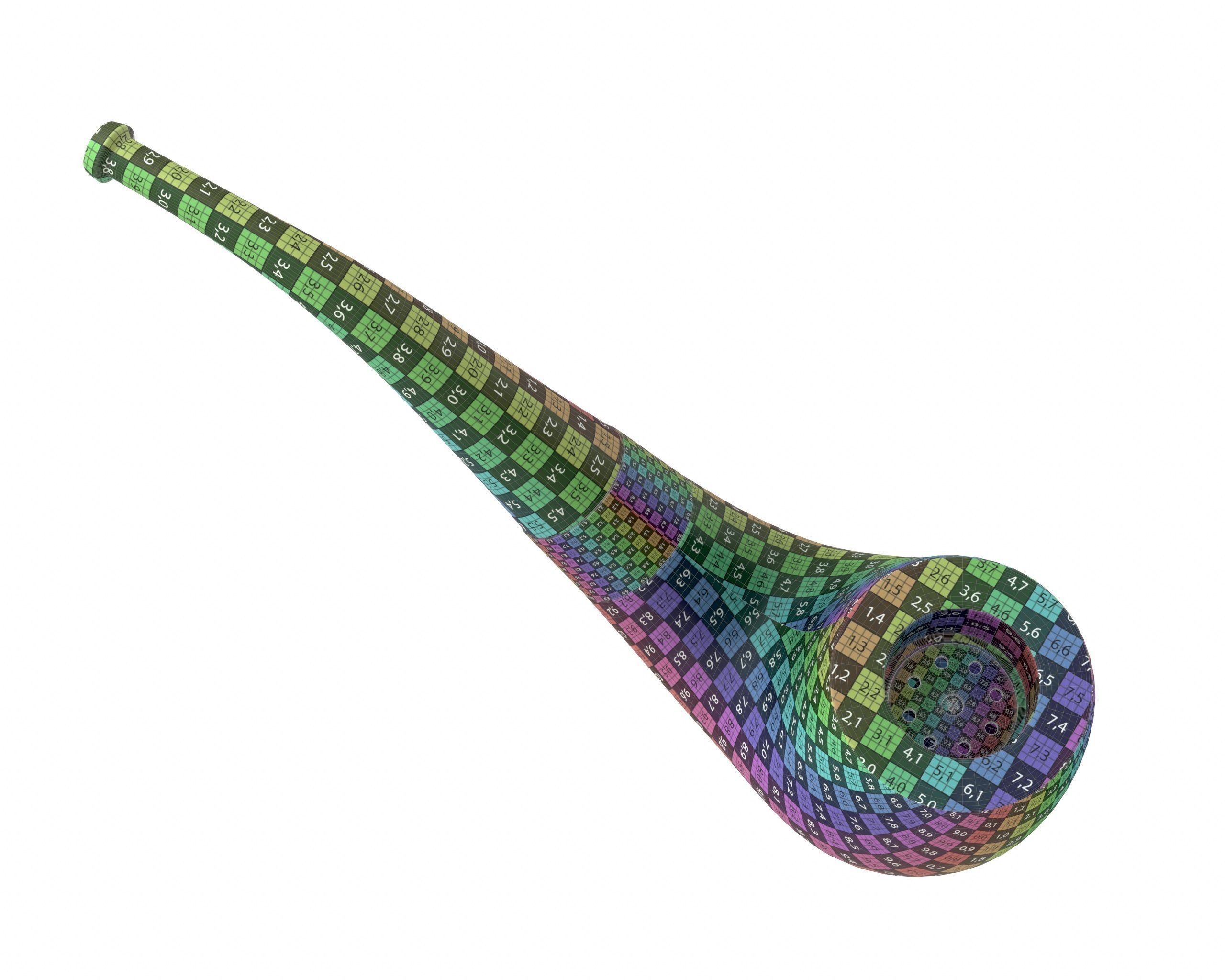 Wood Pipe 3D model_6