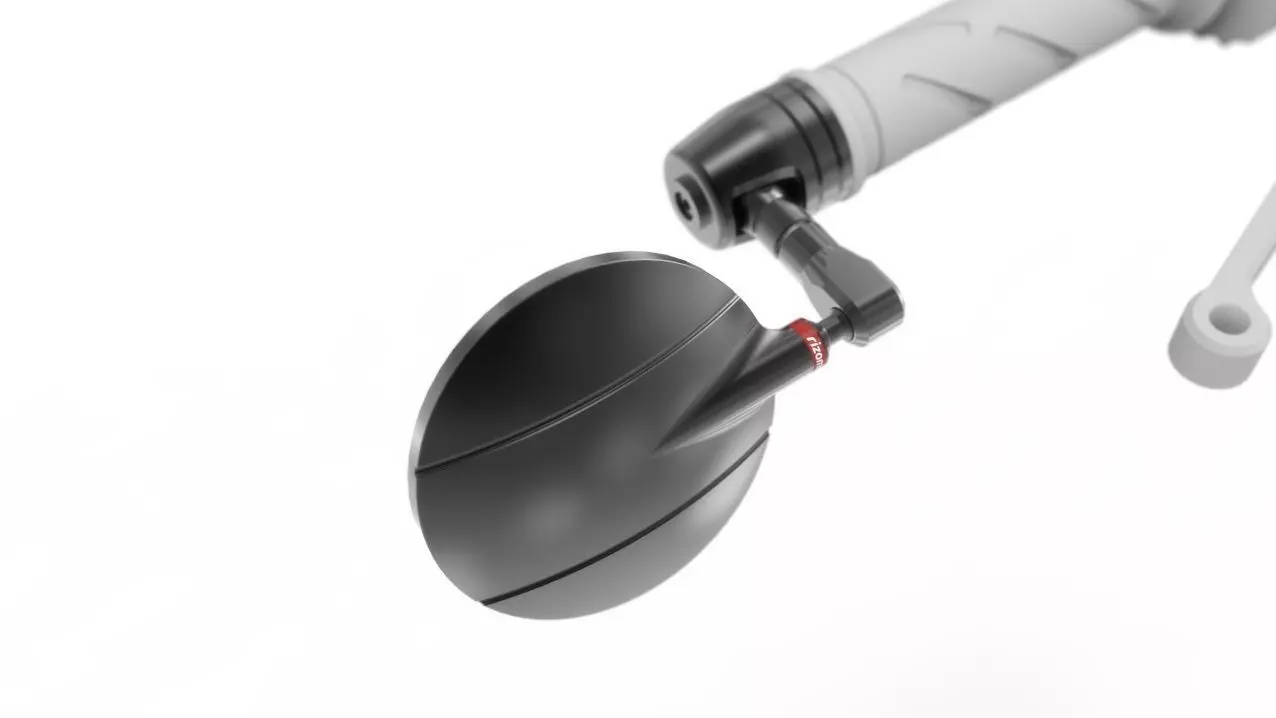 Rizoma Spy-R Bar End Mirror 3D model_0