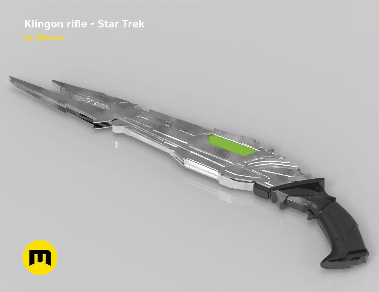 Klingon rifle 3D print model