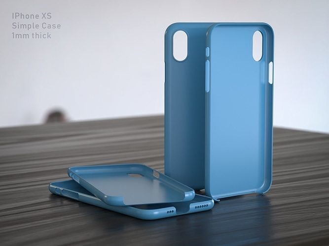 IPhone XS Case 3D print model