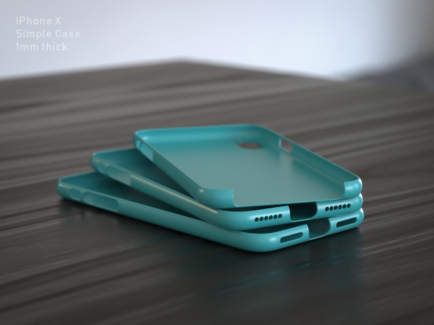 IPhone X Case 3D print model
