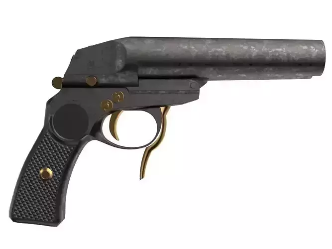 Gun Pistol 3D model