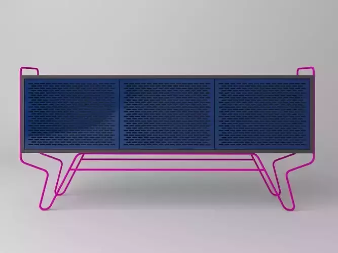  MODERN MINIMAL CONSOLE 3D model