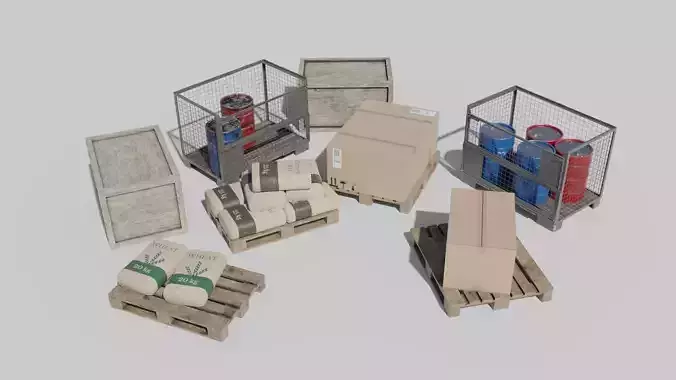 Industrial Goods Pallet