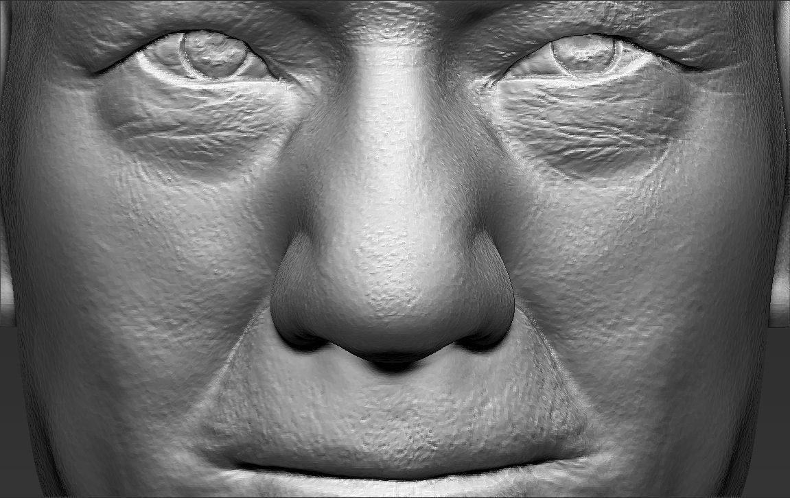 Professor X Charles Xavier bust 3D printing ready stl obj  3D print model_23