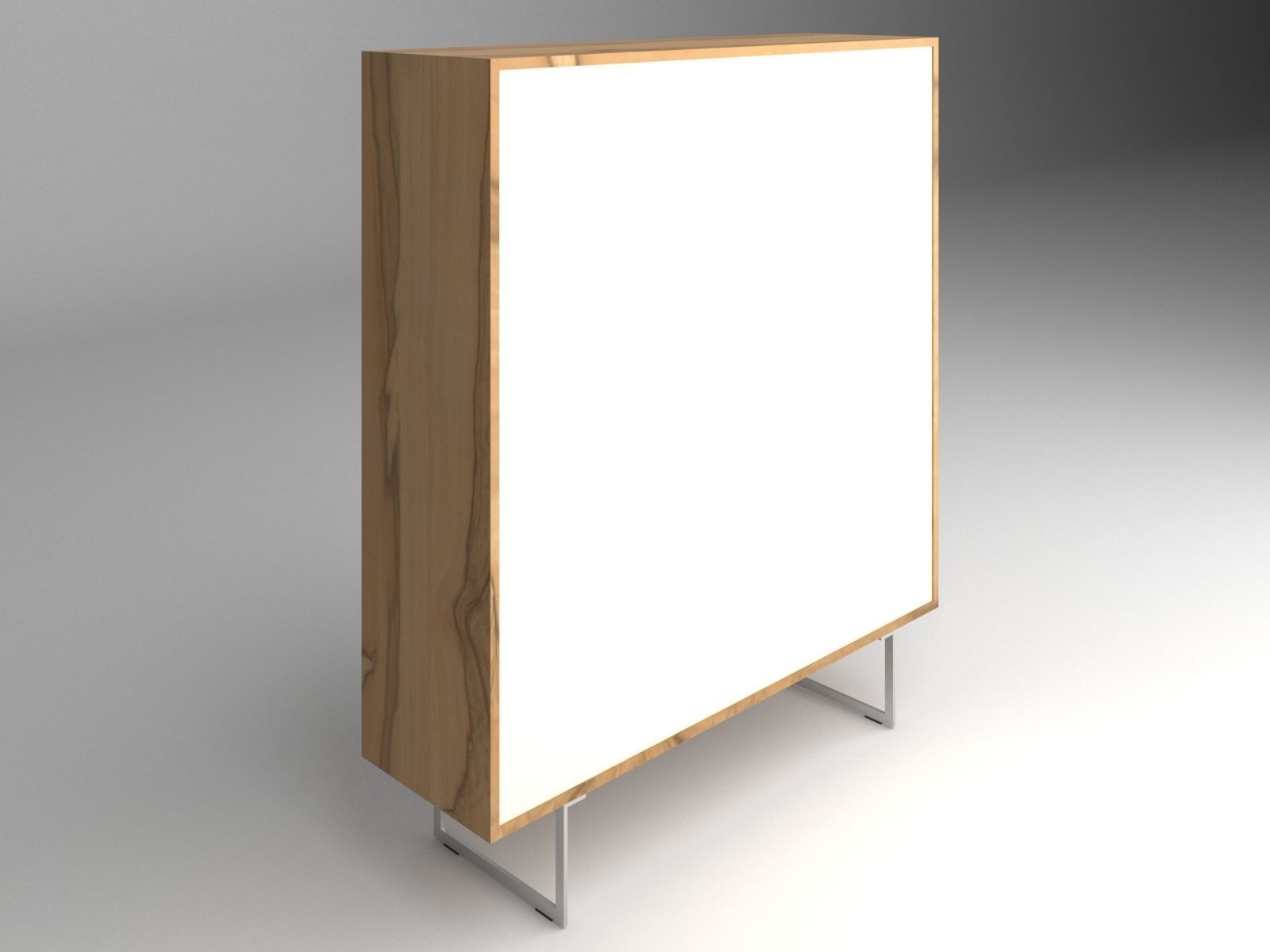 MODERN MINIMAL CABINET 3D model_5
