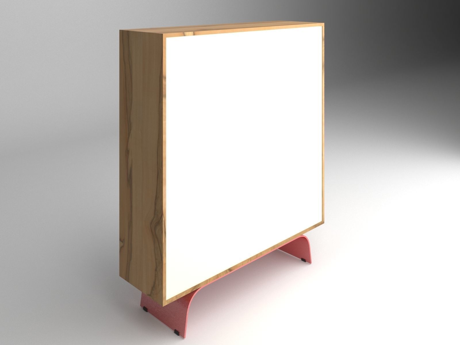 MODERN MINIMAL CABINET 3D model_5