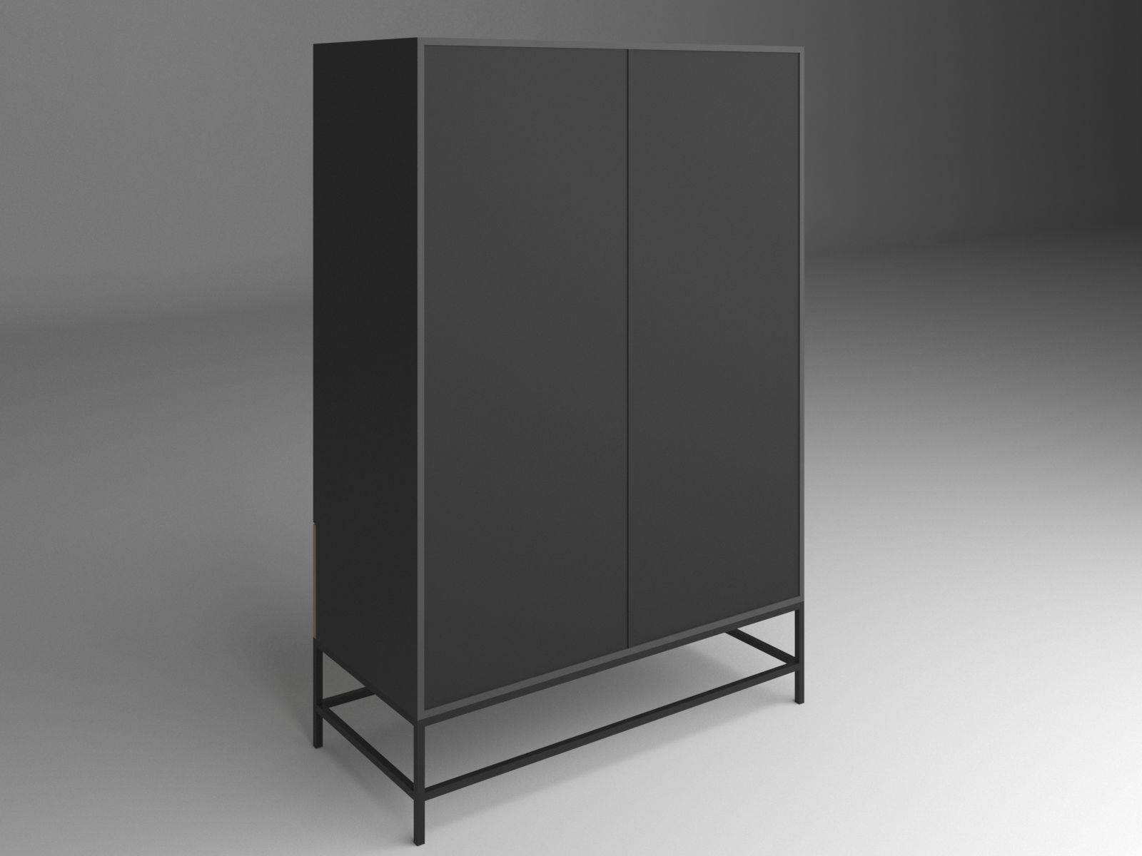  MODERN MINIMAL WARDROBE 3D model_4