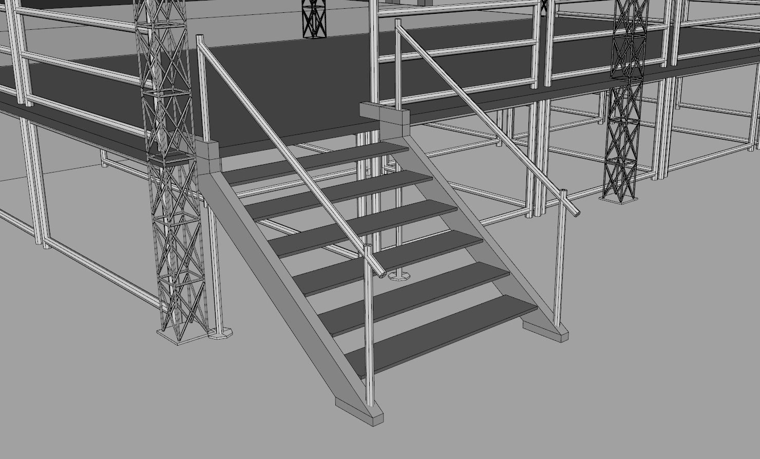 Stage Line PROMOBILE - With front extension 3D model_10