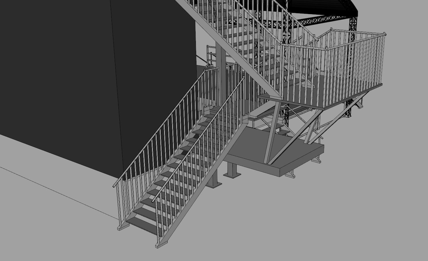 Stage Line PROMOBILE - With front extension 3D model_12