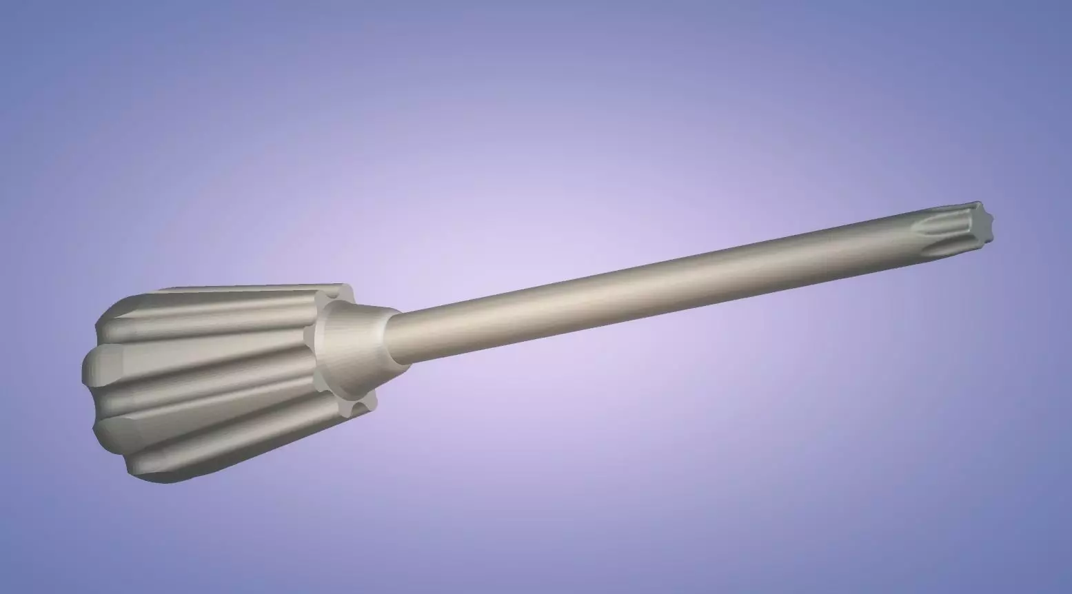 Screwdriver Latch Type CSC Torx compatible with Straumann 3D model_0