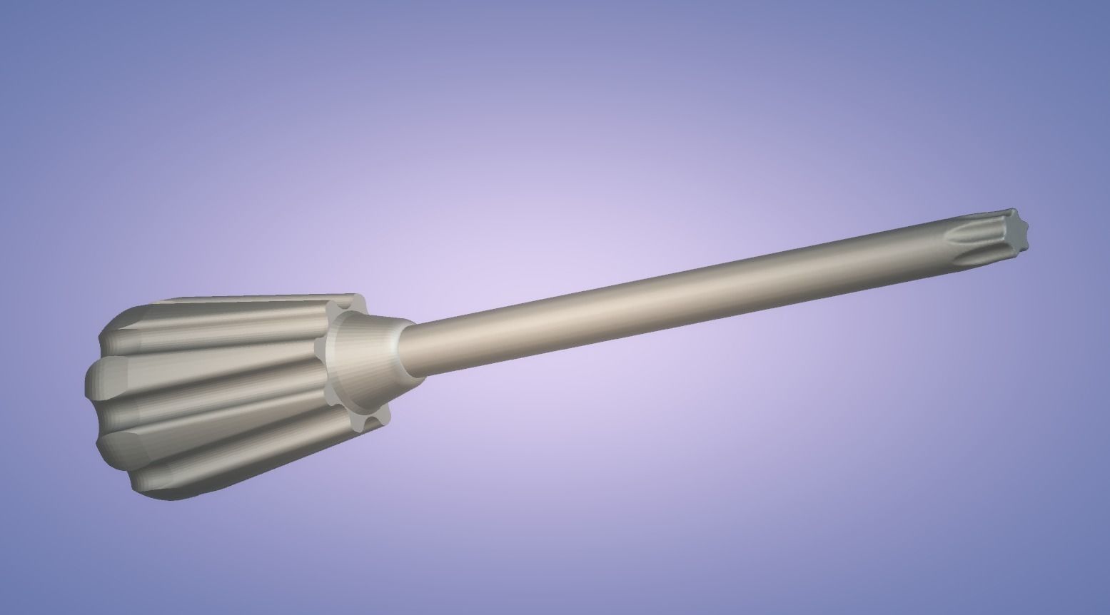 Screwdriver Latch Type CSC Torx compatible with Straumann 3D model