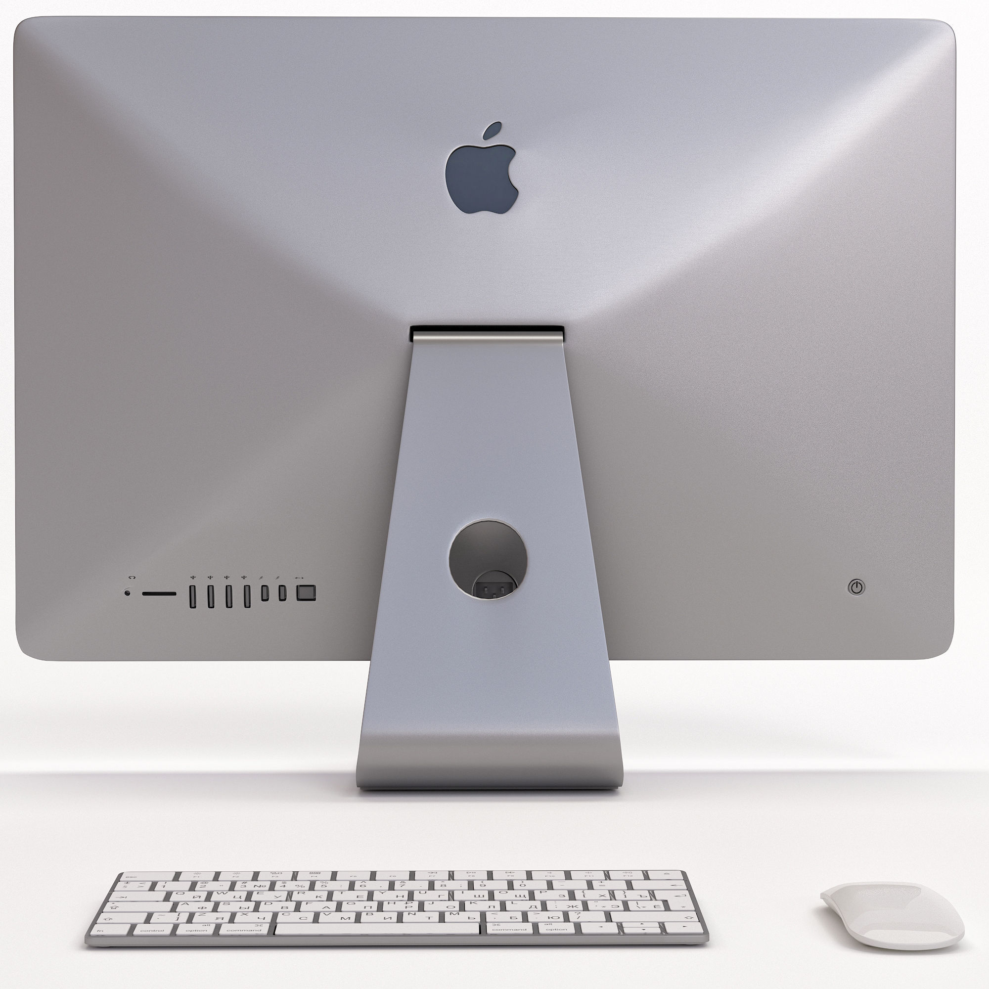 Apple IMac computer 3D model_2