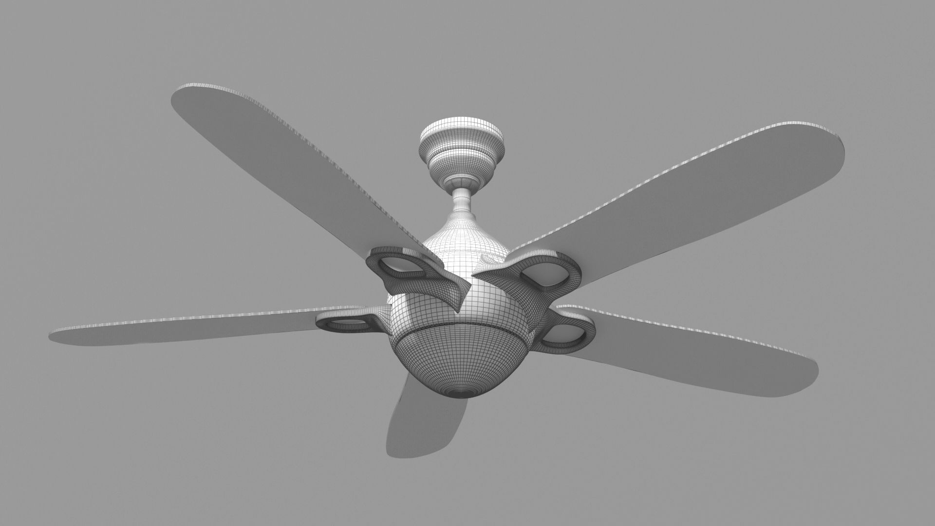 Hunter Lugano Fan 3d Model 3D model_4