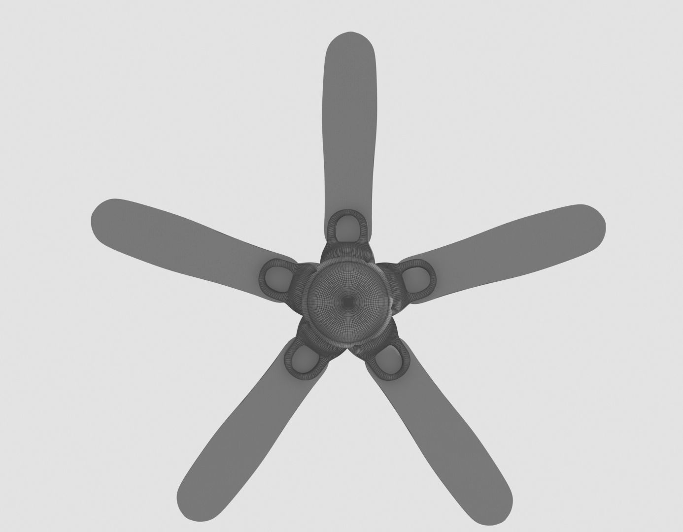 Hunter Lugano Fan 3d Model 3D model_9