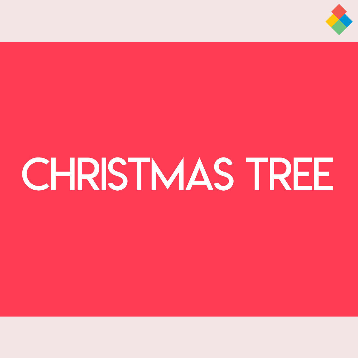 Low Poly Christmas tree Low-poly 3D model_4