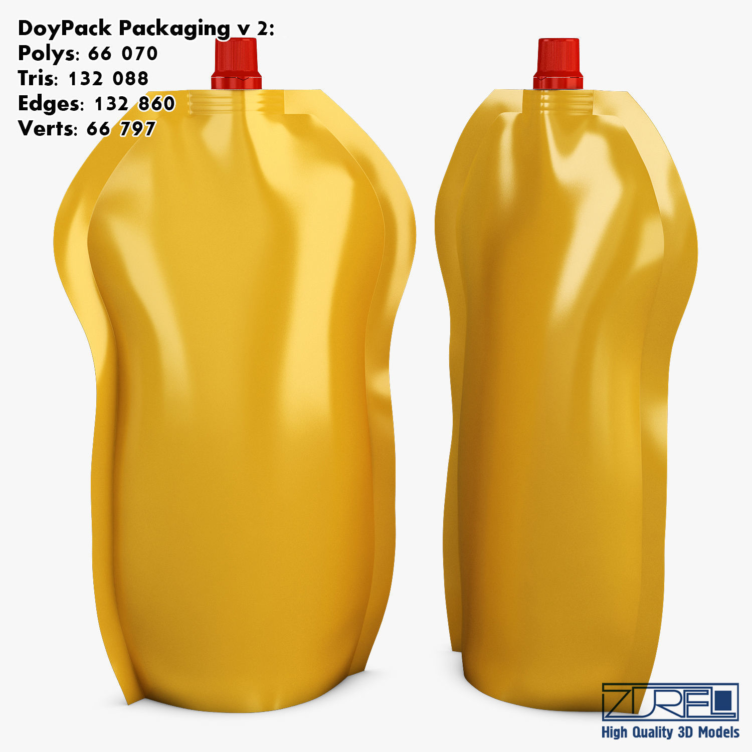 DoyPack Packaging collection volume 1 3D model_22