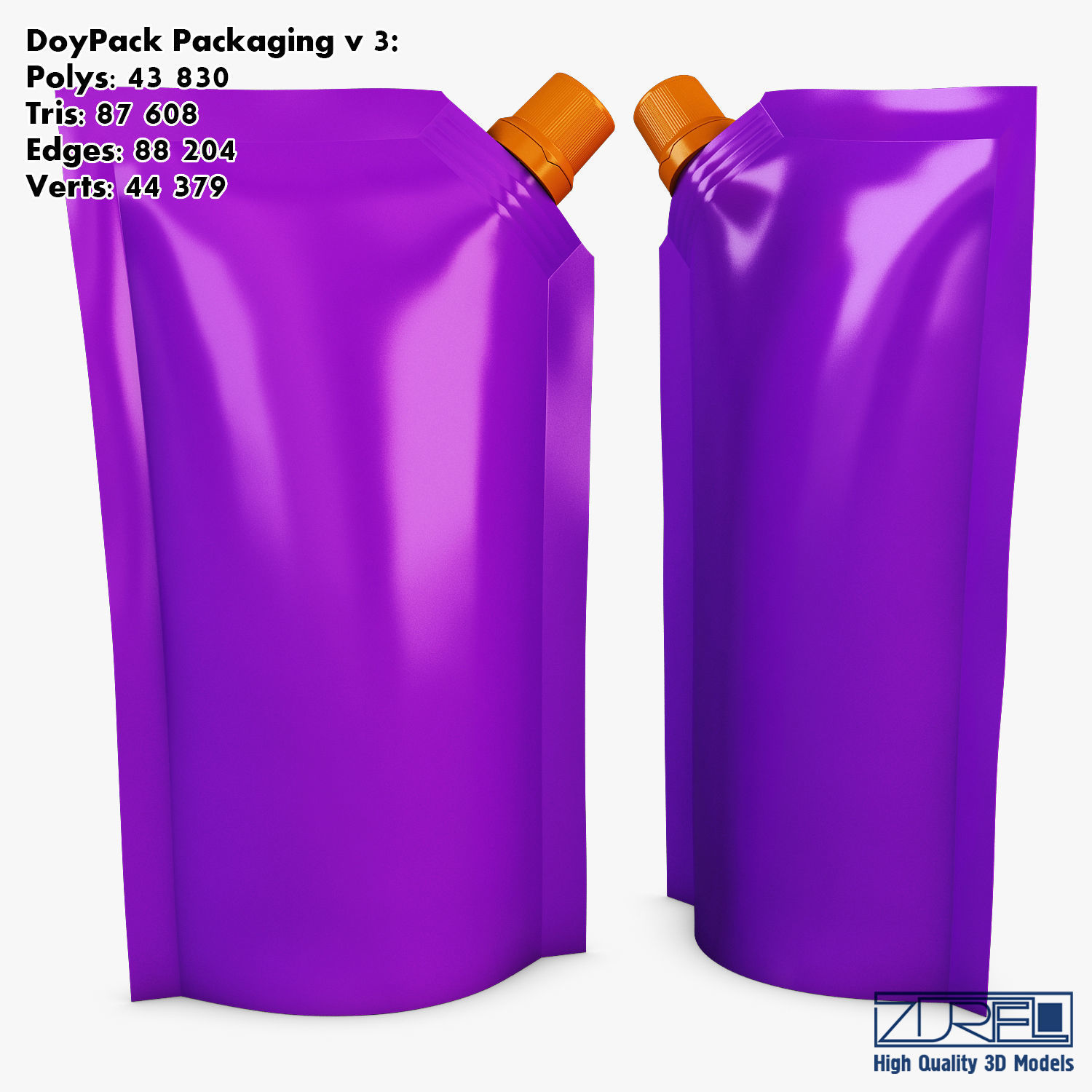 DoyPack Packaging collection volume 1 3D model_43