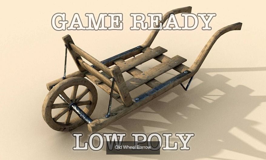 Game Ready Viking Medieval items 3D Model Collection_7