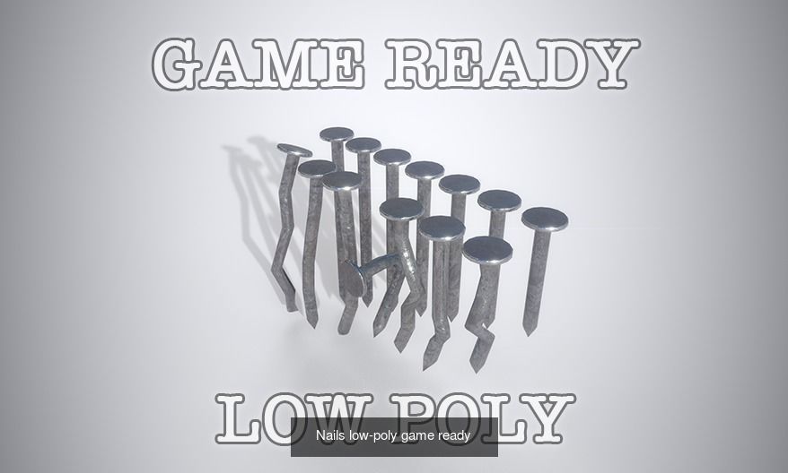 Game Ready Viking Medieval items 3D Model Collection_38