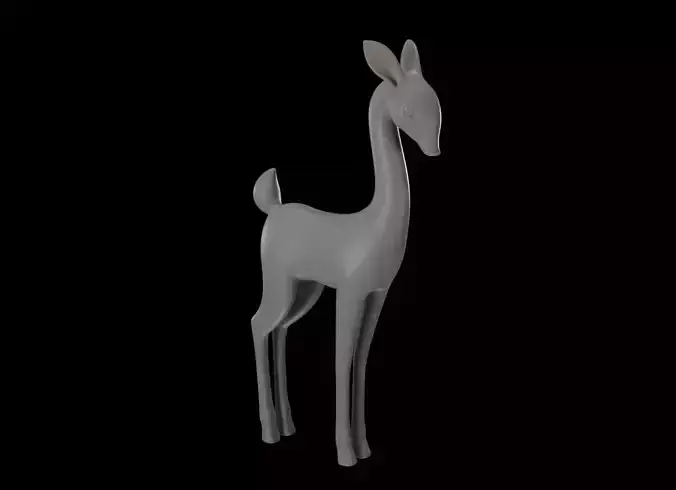 deer 3d model