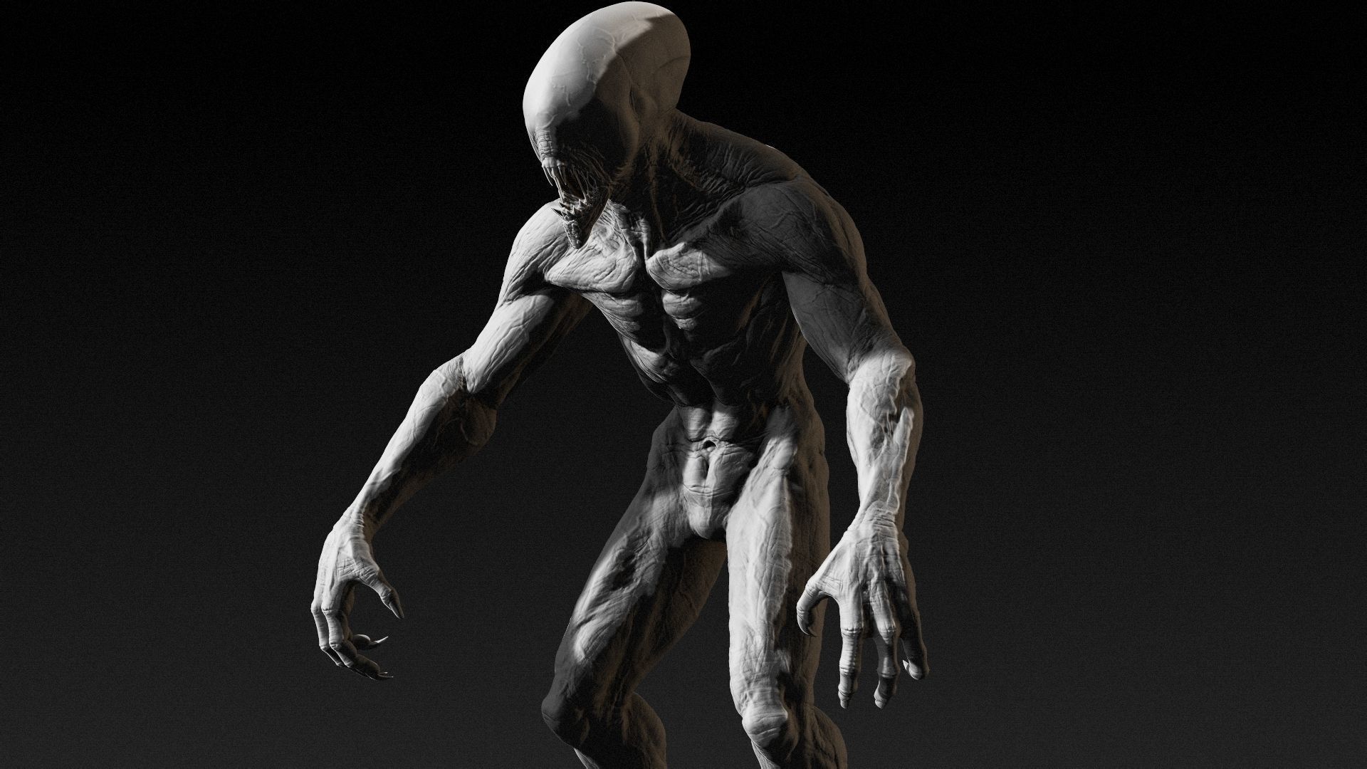Sci-Fi Creature  3D model_14