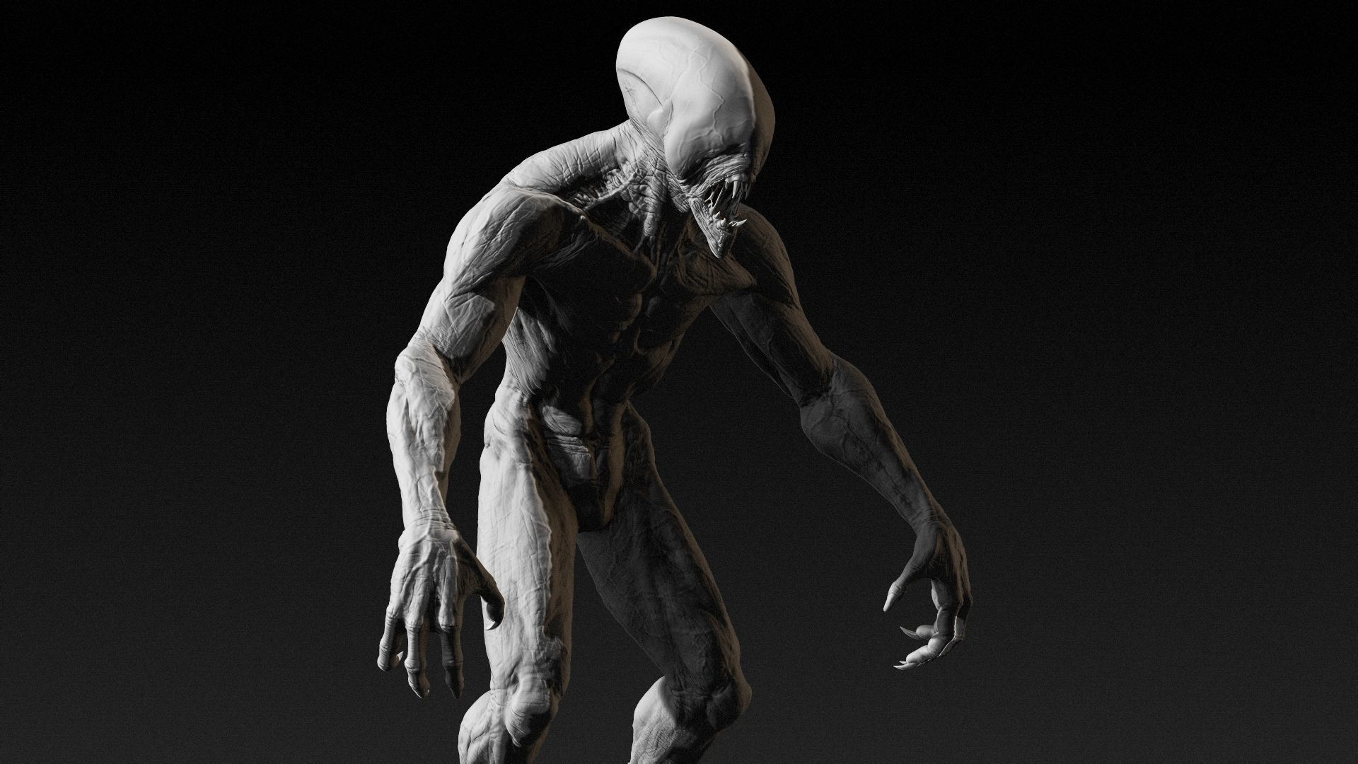 Sci-Fi Creature  3D model_16
