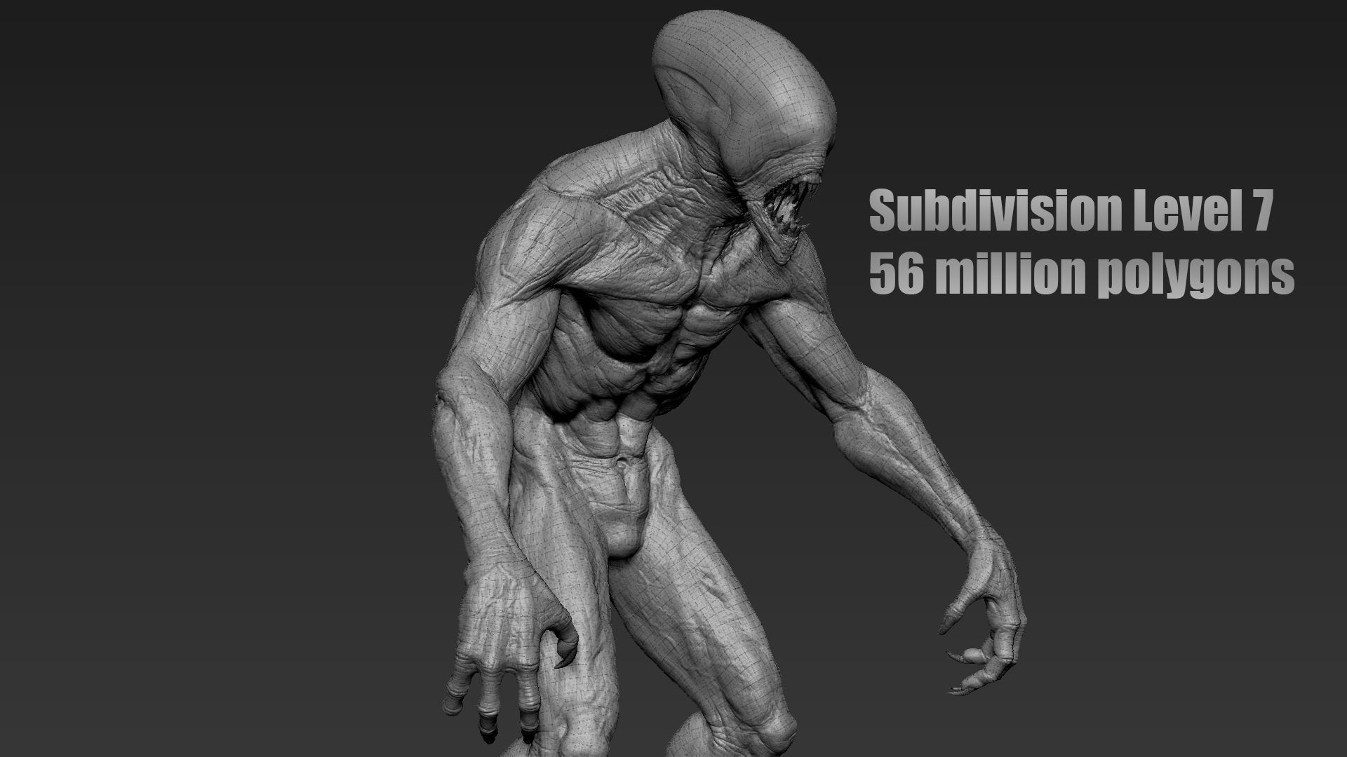 Sci-Fi Creature  3D model_9