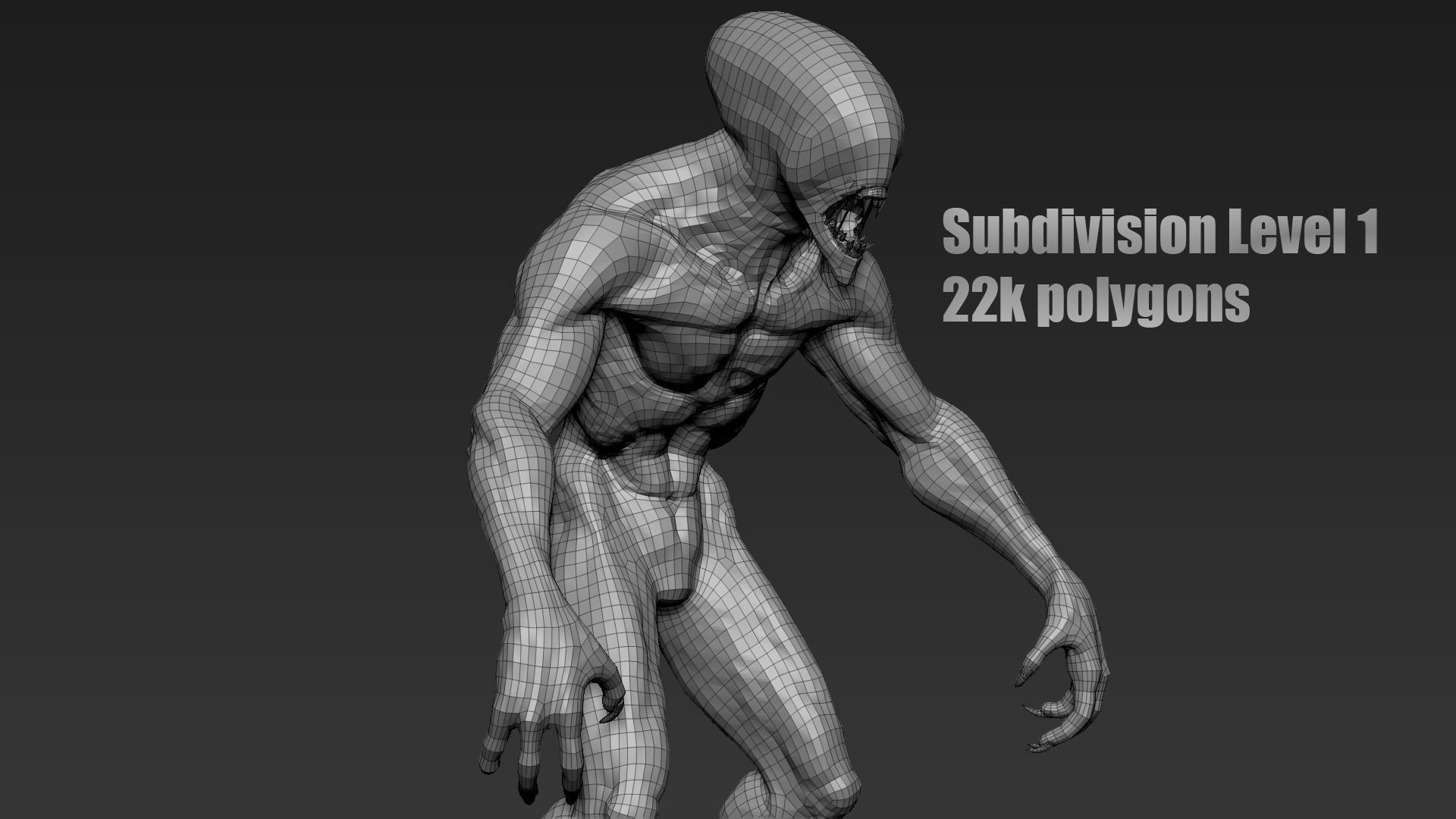 Sci-Fi Creature  3D model_8