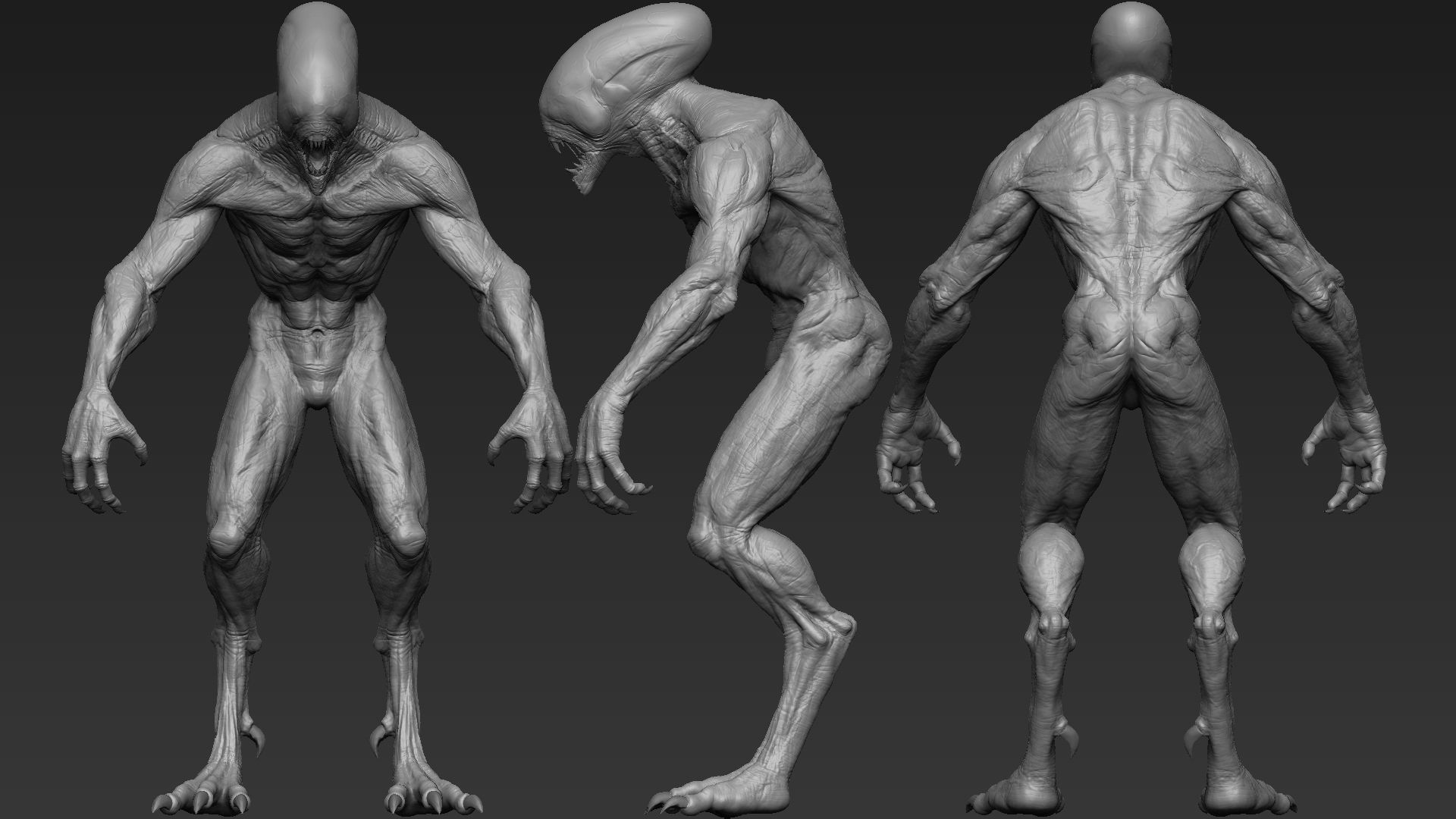 Sci-Fi Creature  3D model_11