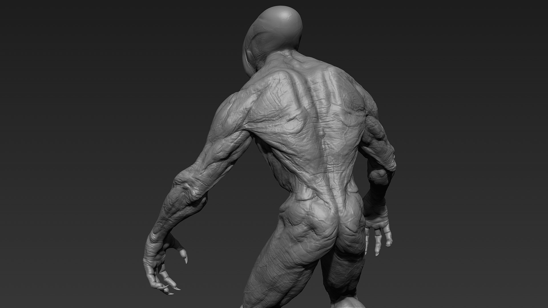 Sci-Fi Creature  3D model_5