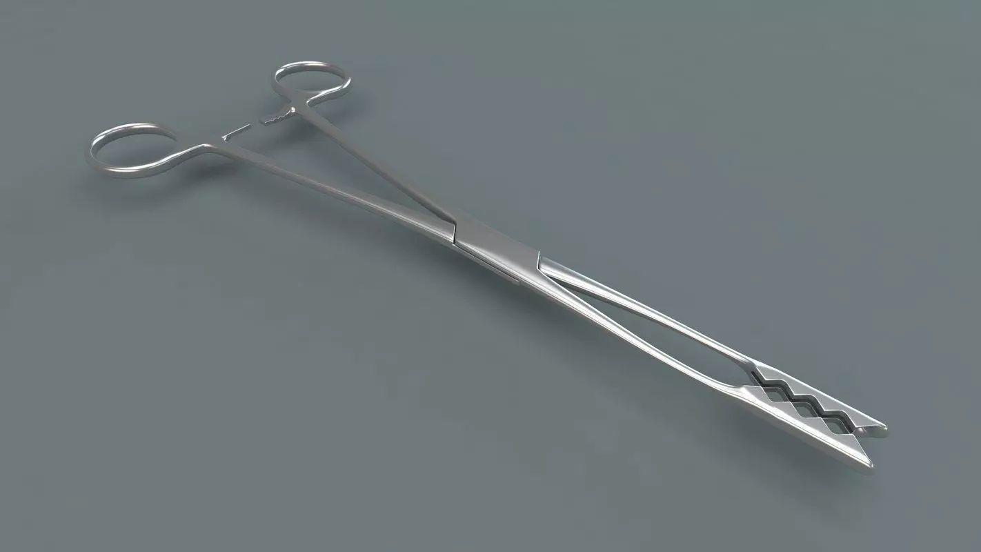 Medical Scissors 3D model_0