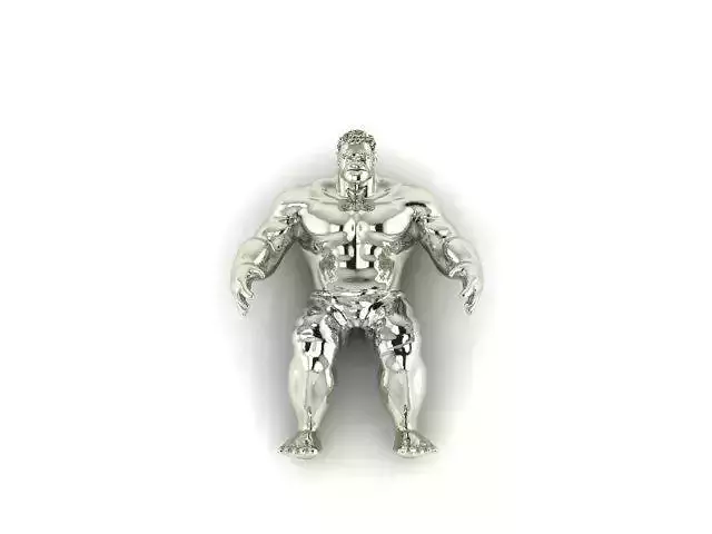hulkpendant silver man